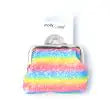 Rainbow Glitter Clip Purse