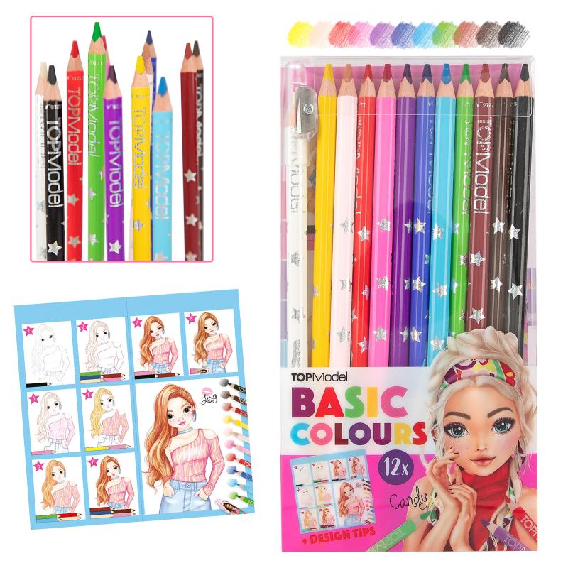 TOP Model Coloured Pencils