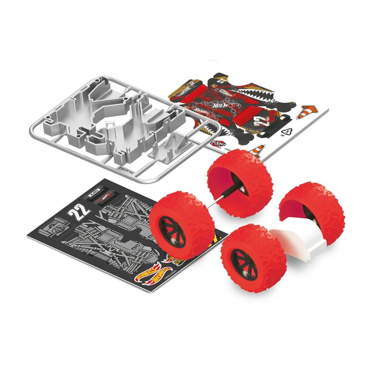 Hot Wheels Mini Maker Kitz Monster Trucks (1 supplied at random)