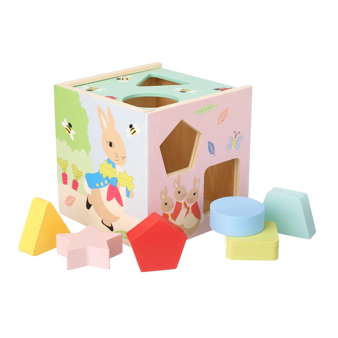Orange Tree Toys Peter Rabbit Wooden Shape Sorter