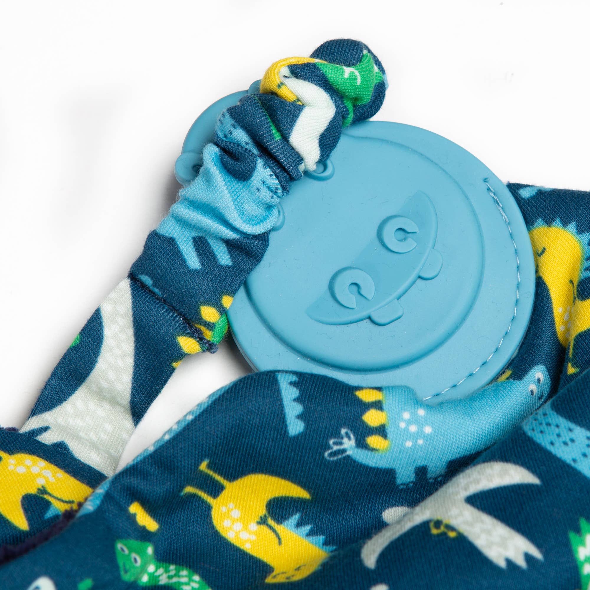 Baby Comforter with Teether - Baby Dino