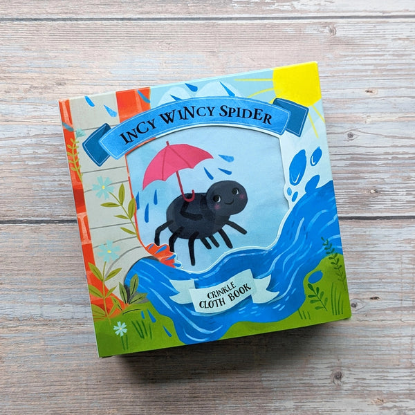 Copy of Crinkly Cloth Book - Incy Wincy Spider