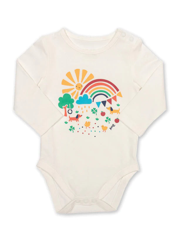 Kite Organic Rainbow Bodysuit Vest