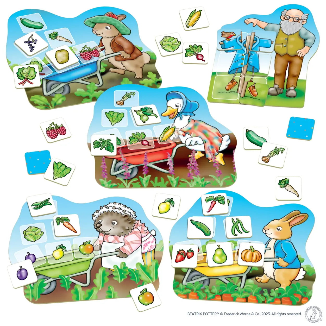 Orchard Toys Peter Rabbit Veg Patch Lotto