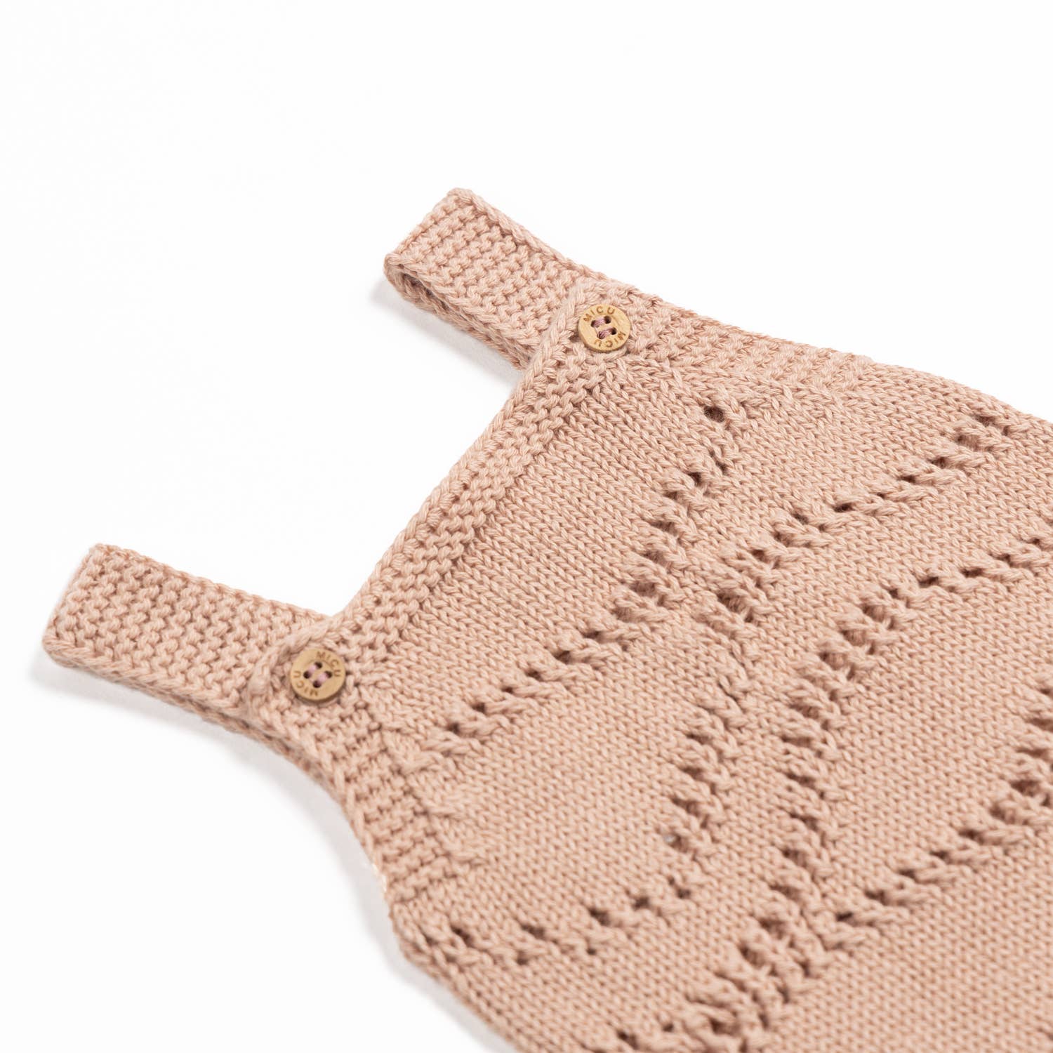 Pink Knitted Romper