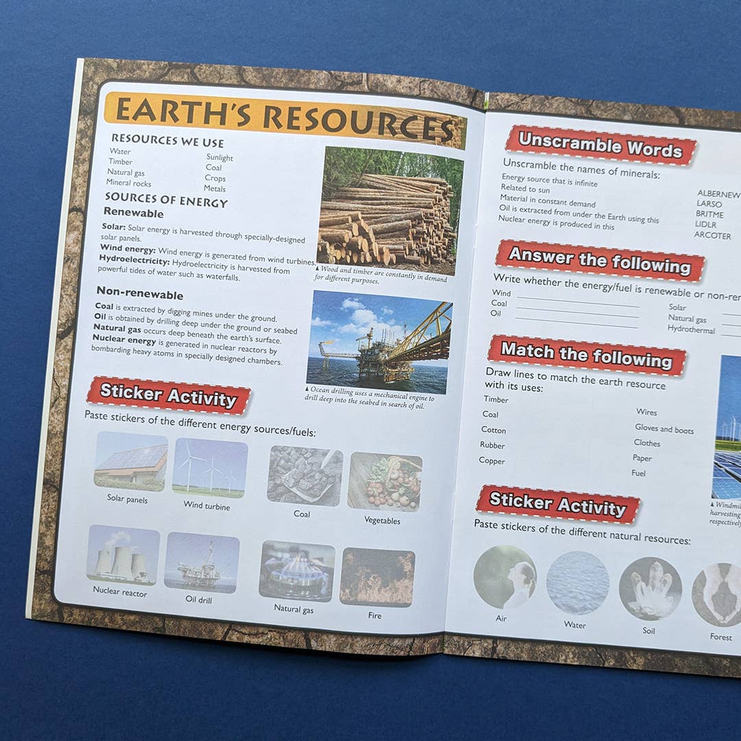 Sticker Book - Discover Science