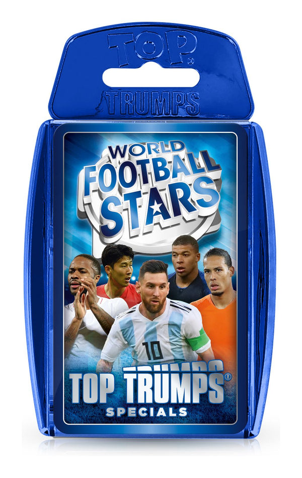 World Football Stars Blue Edition Top Trumps Card Game
