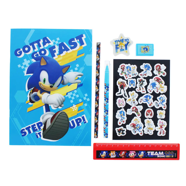 Sonic The Hedgehog Super Stationery Set