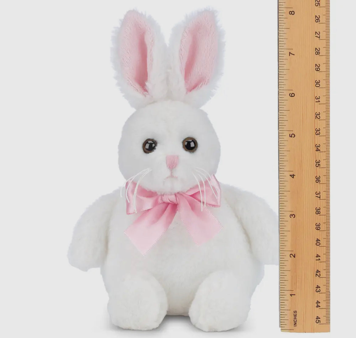 The Bearington Collection Small White Bunny Rabbit