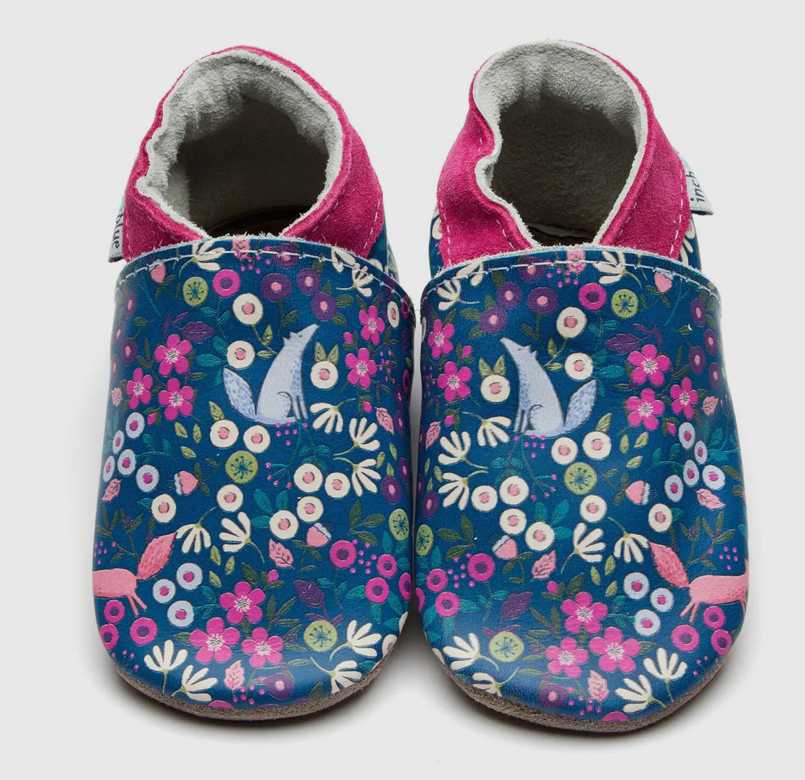 Inch Blue Meadow Flowers Soft Shoes