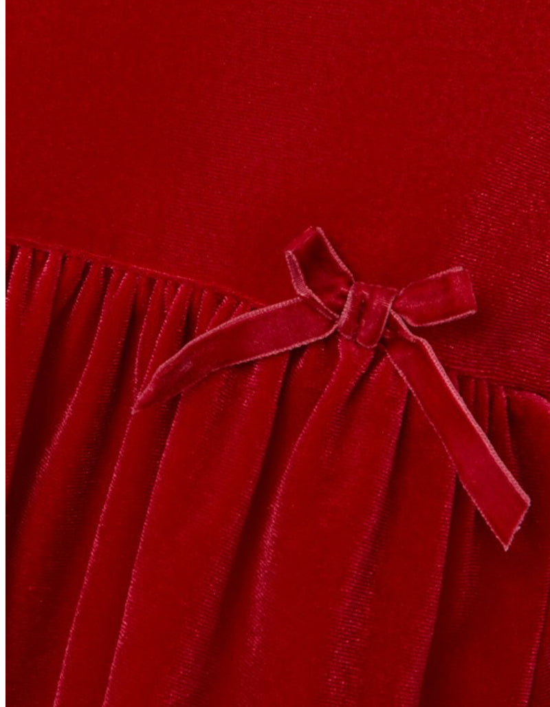 Red Velvet Dress