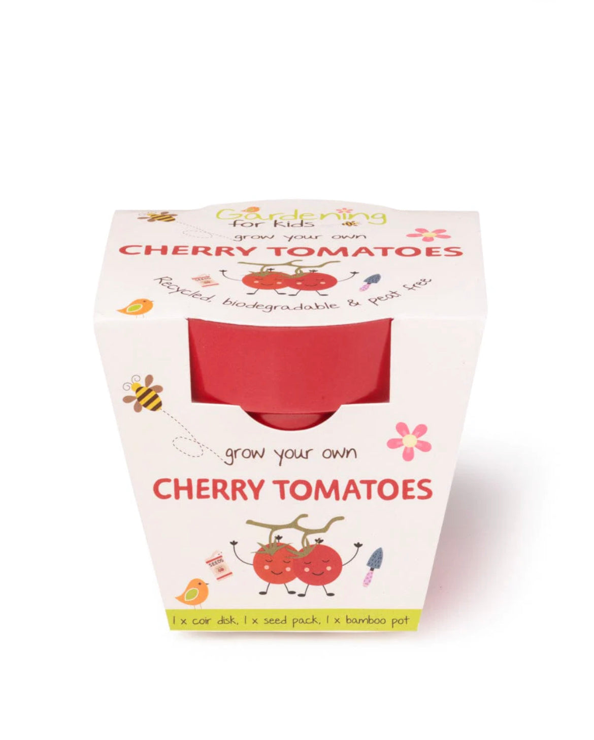 Cherry Tomatoes Growing Kit With Pot