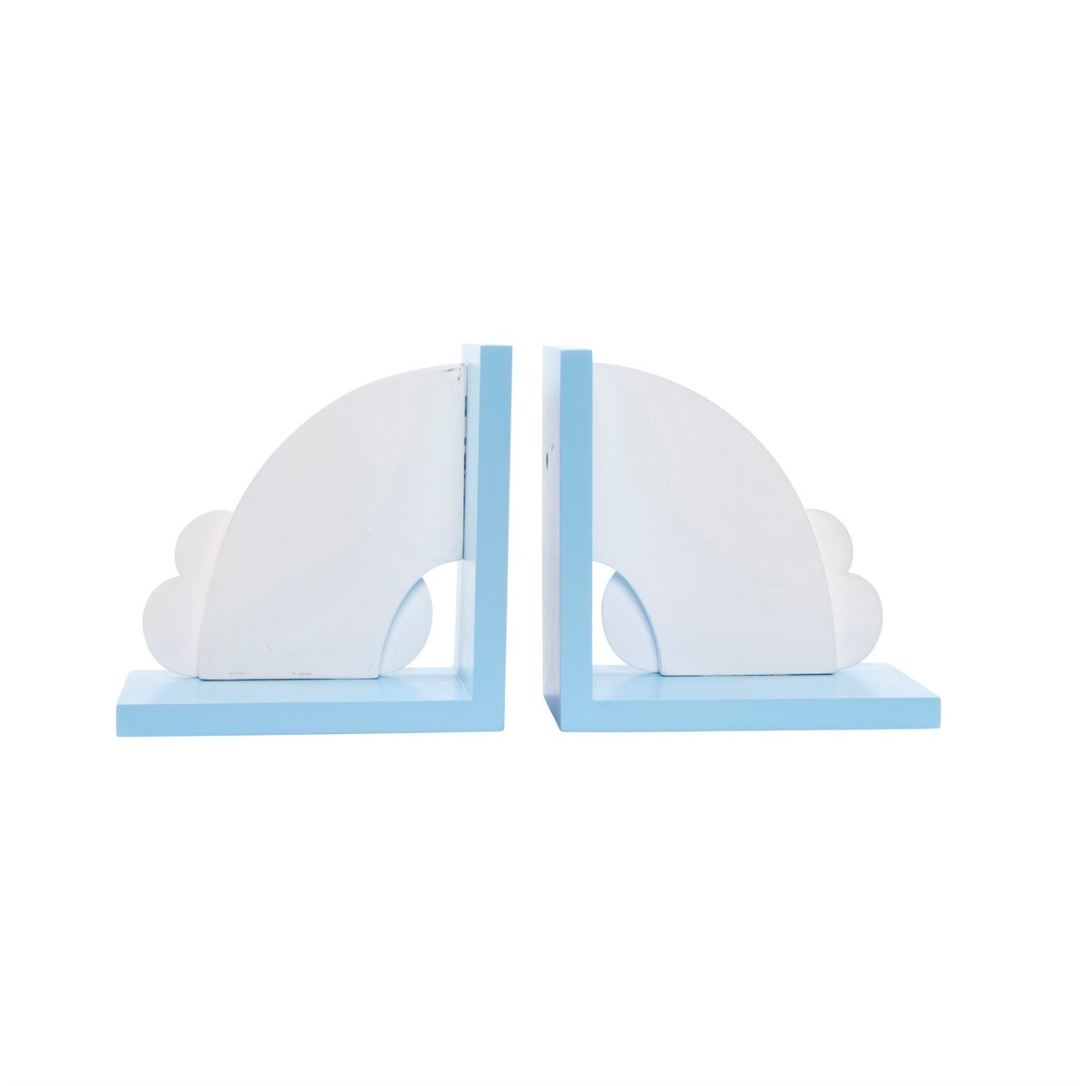Rainbow Clouds Bookends