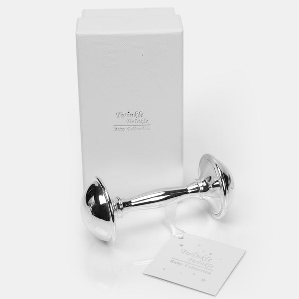 Silver Plated Rattle