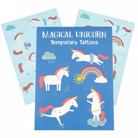 Unicorn Design Temporary Tattoos