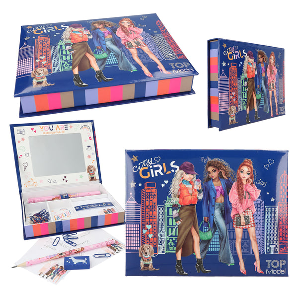 TOPModel City Girls Stationery Box