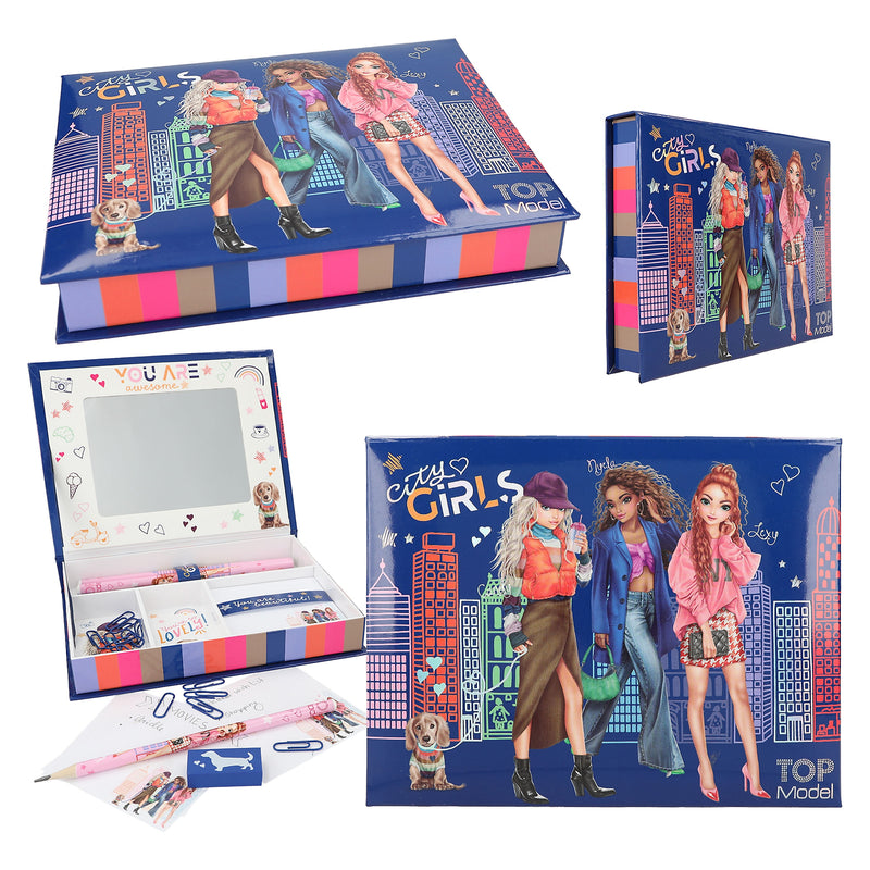 TOPModel City Girls Stationery Box