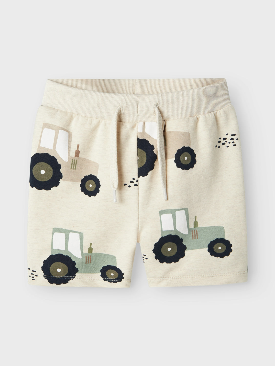 Tractor Shorts and T-Shirt - Cream