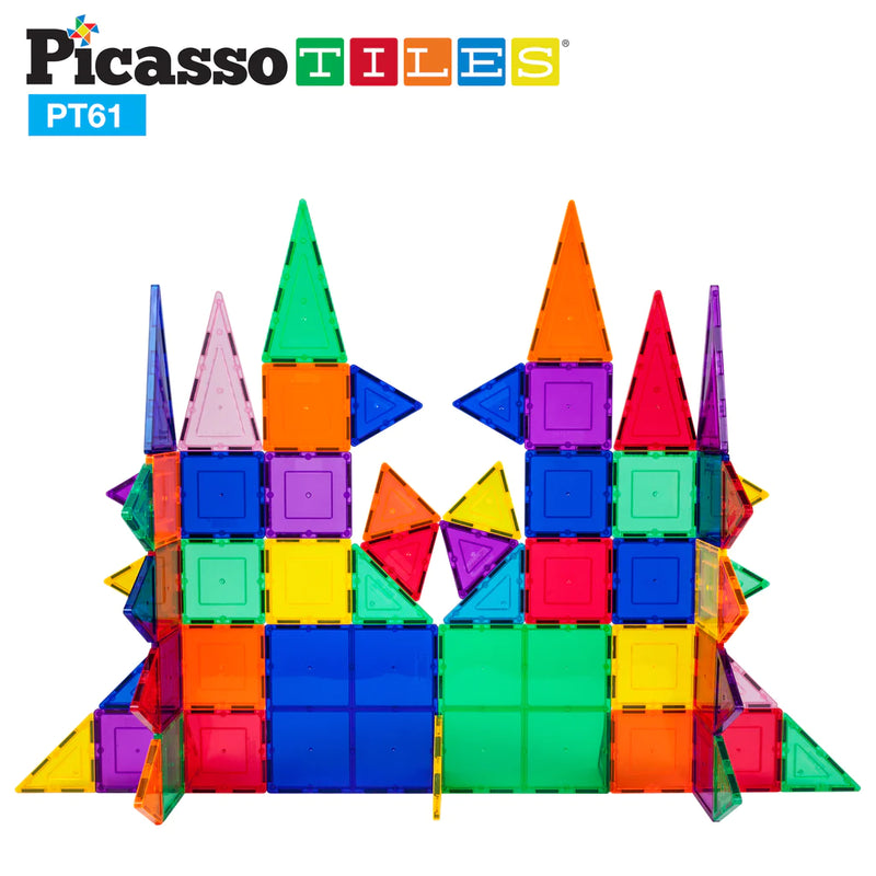 Picasso 61 Piece Magnetic Tiles