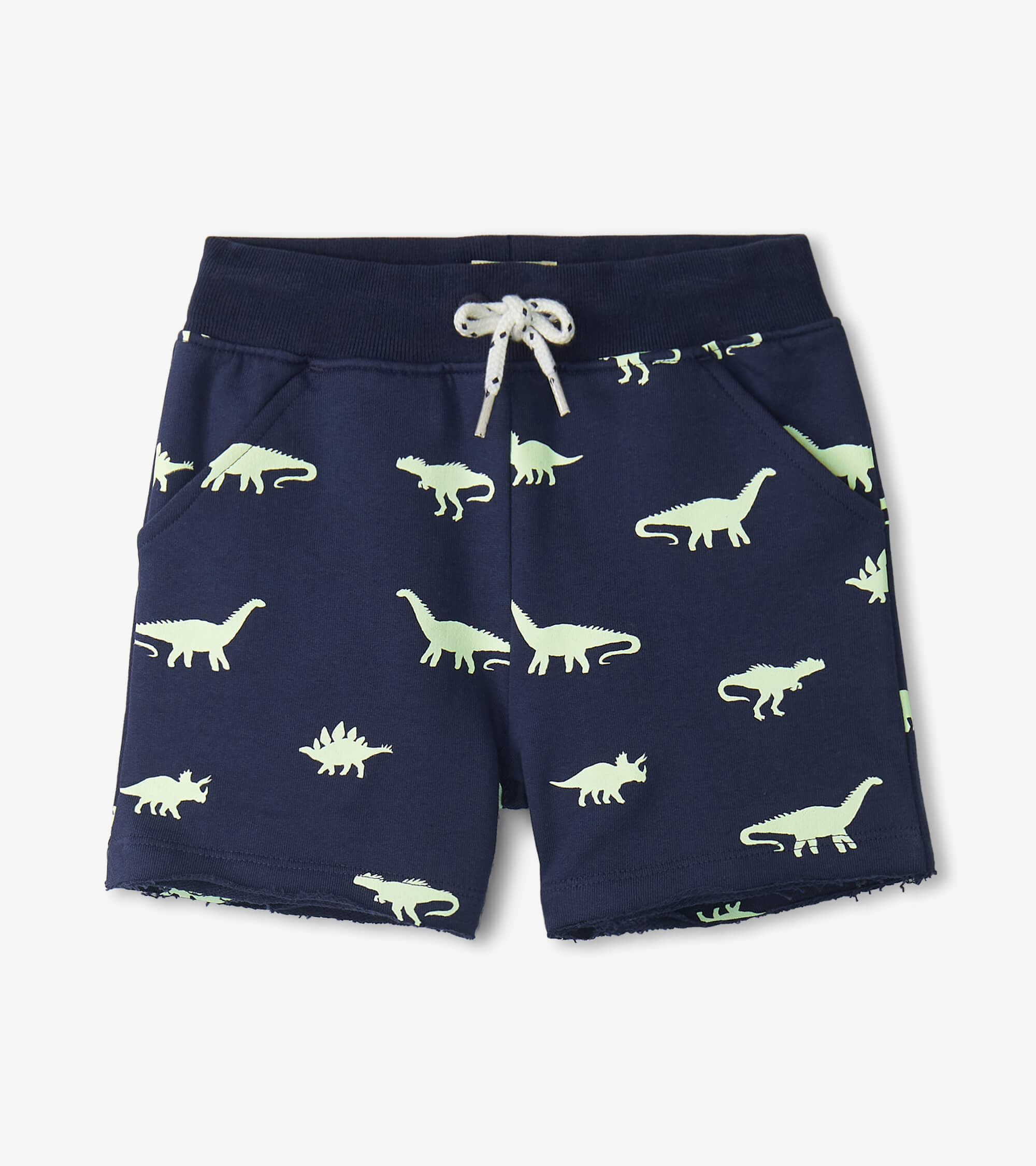 Hatley Glow in the Dark Dinosaur Navy Shorts