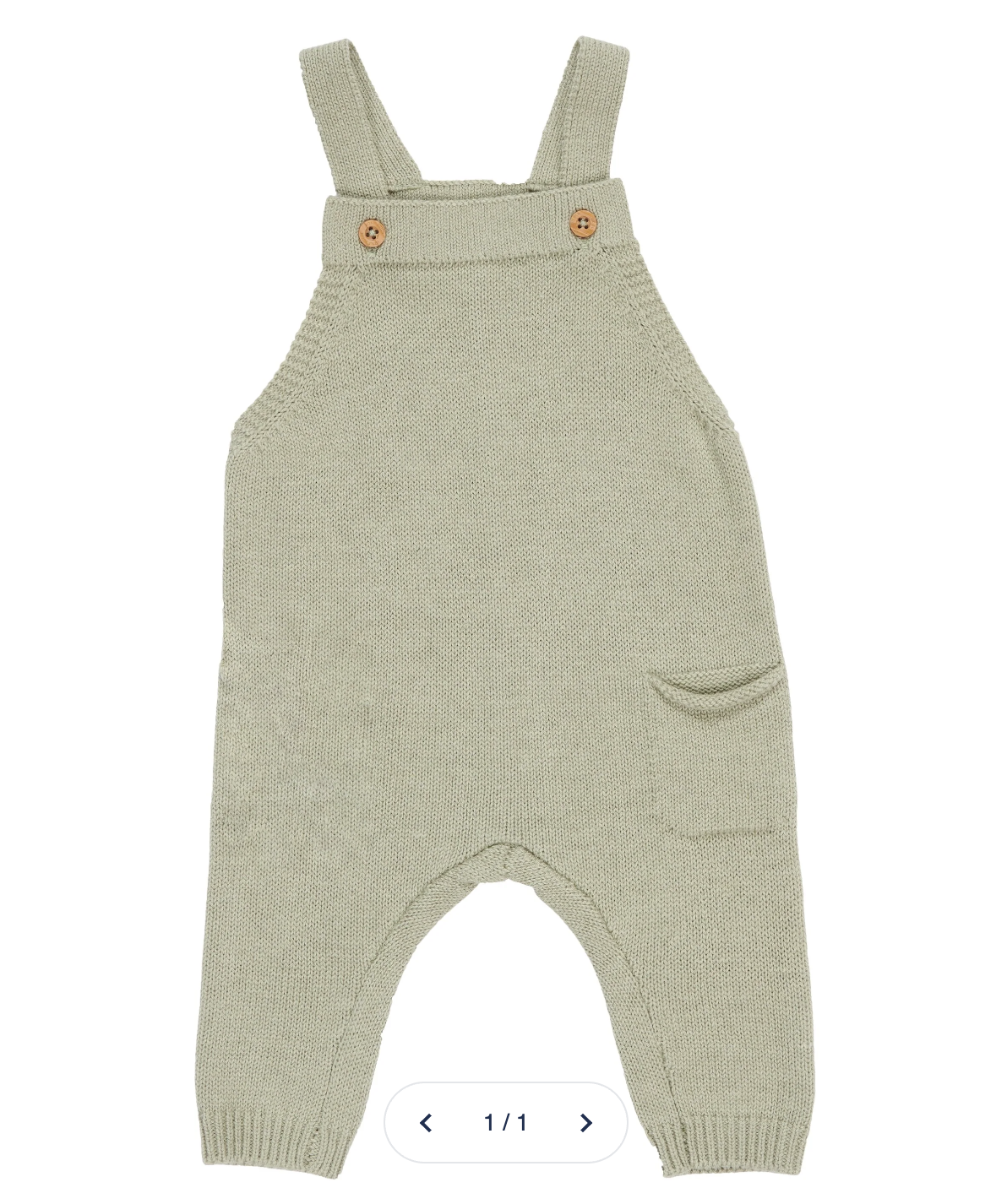 Little Dutch Knitted Dungarees Outfit