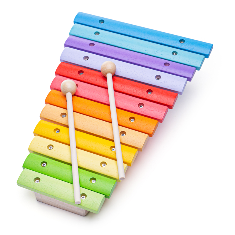 Bigjigs Wooden Rainbow Xylophone