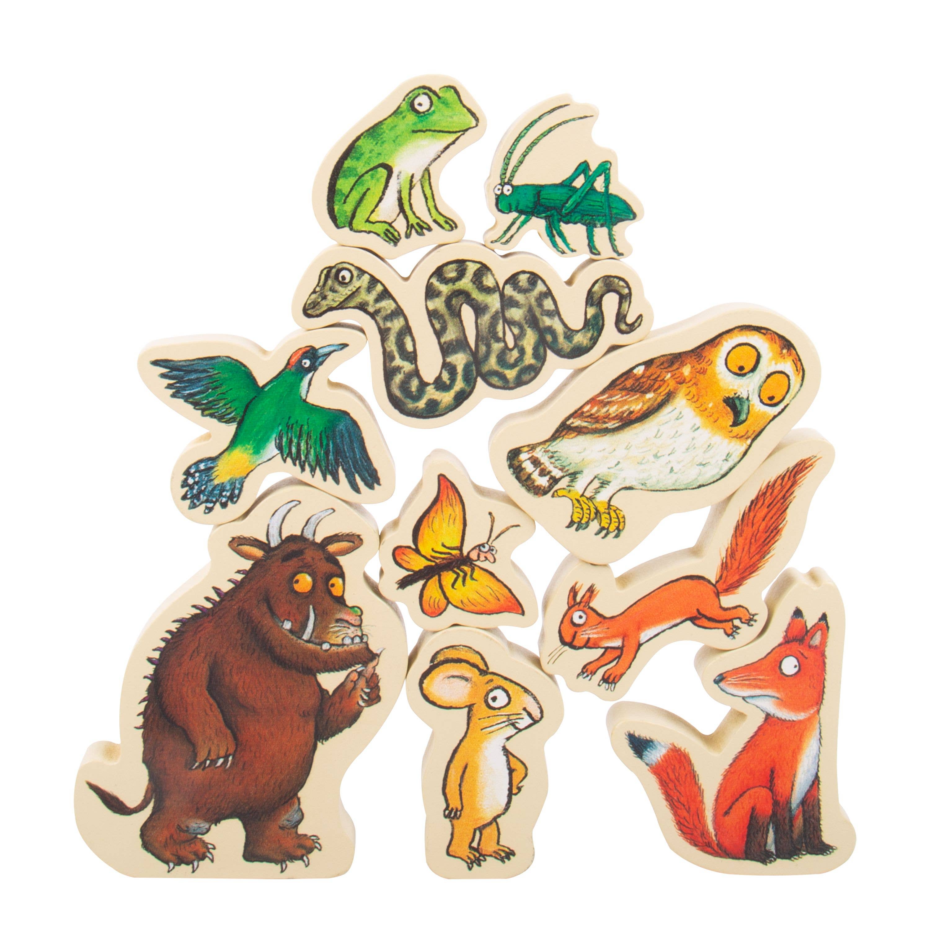 Gruffalo Wooden Balancing Childrens Stacking Game