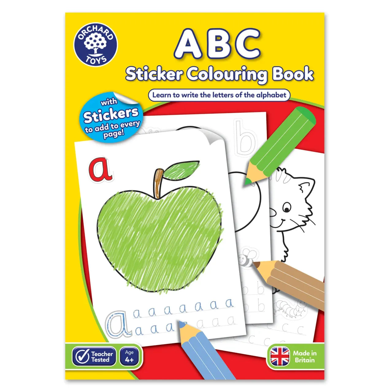 Orchard Toys ABC Colouring & Sticker Book