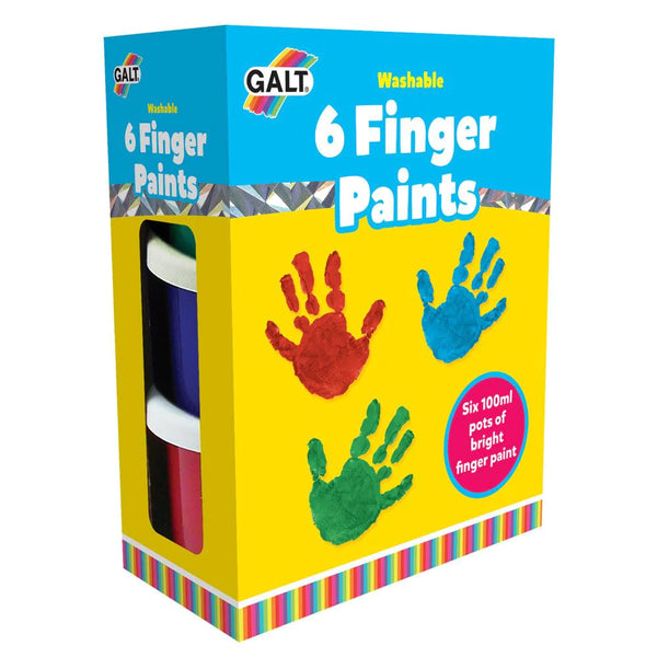 GALT Washable 6 Finger Paints