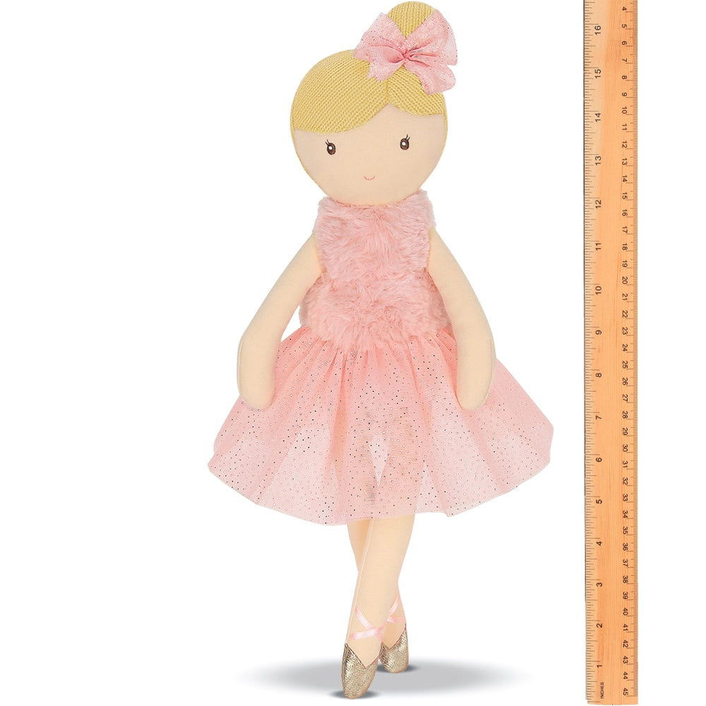 The Bearington Collection 16’5” Ballerina Doll - Blonde
