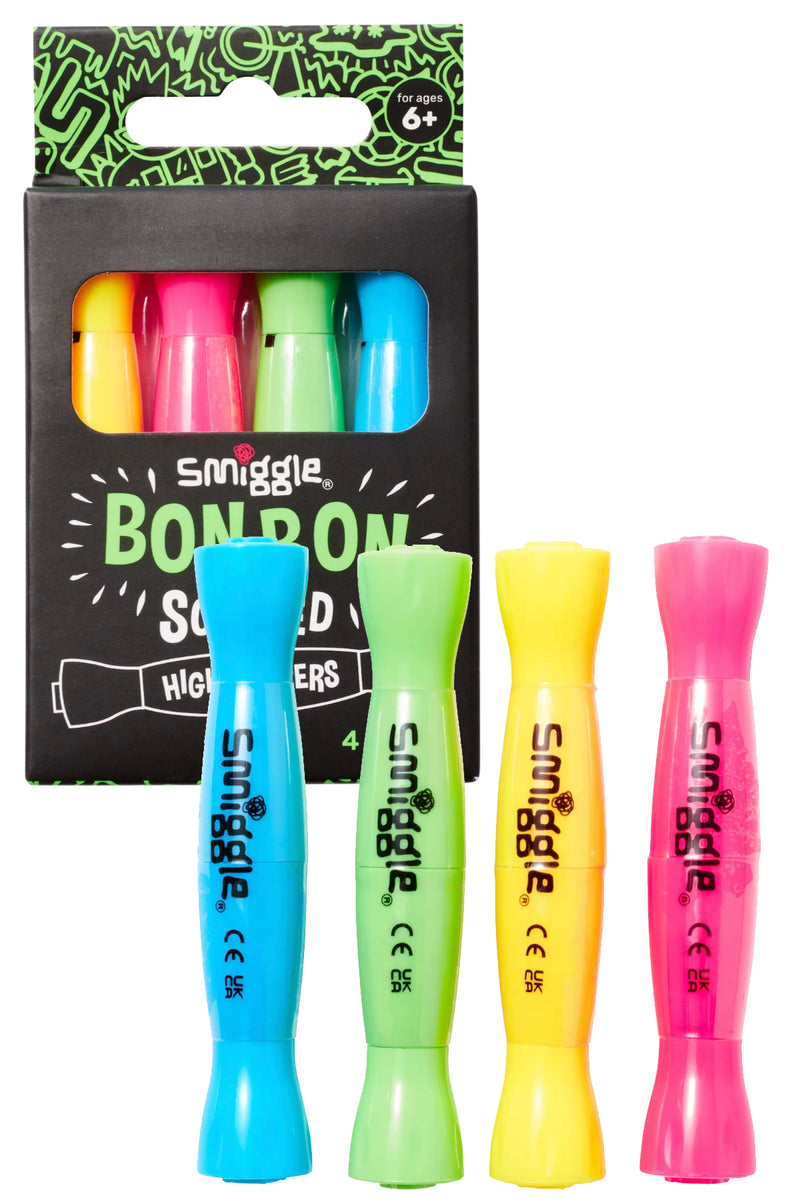 Smiggle Bonbon Scented Highlighter Pens
