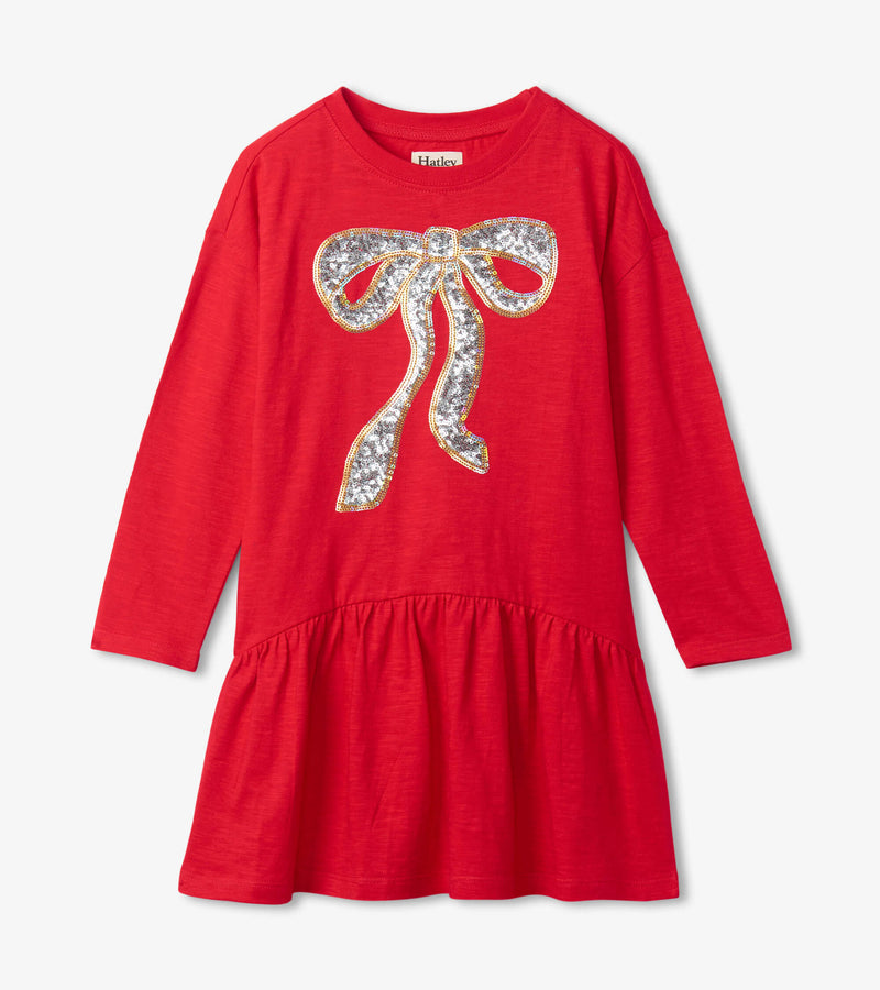 Hatley Red Bow Party Dress