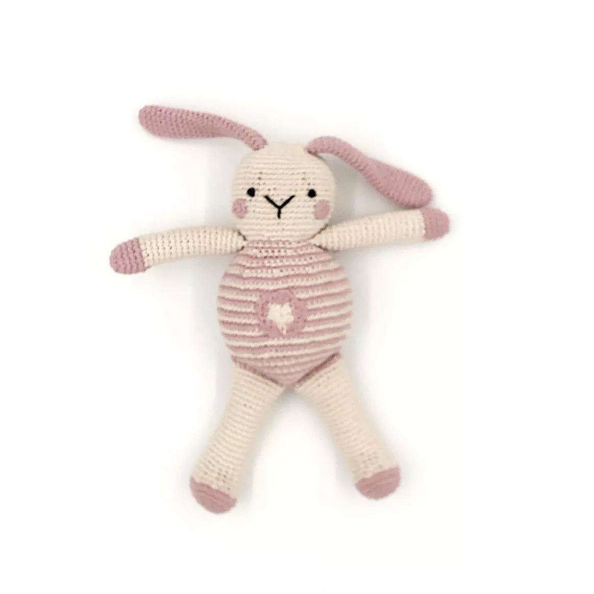 Pebble Fair Trade Hand Knitted Bunny