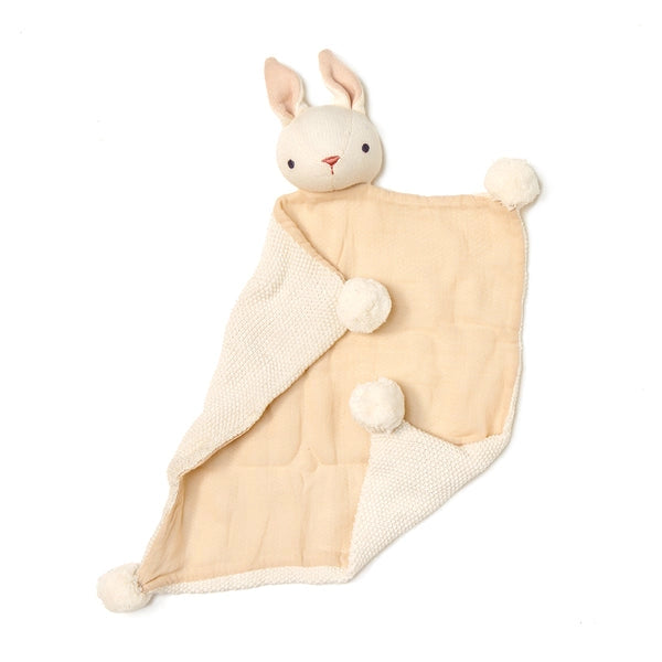 Organic Cotton Cream Bunny Comforter