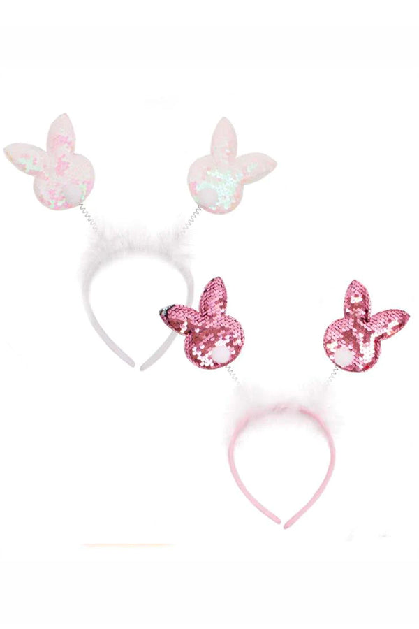 Sequinned Bunny Head Boppers