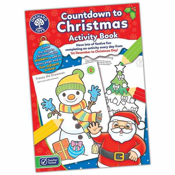 Countdown to Christmas Activity Book
