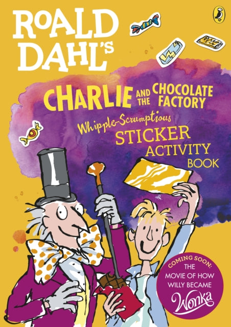 Charlie and the Chocolate Factory Whipple Scrumptious Sticker Activity Book