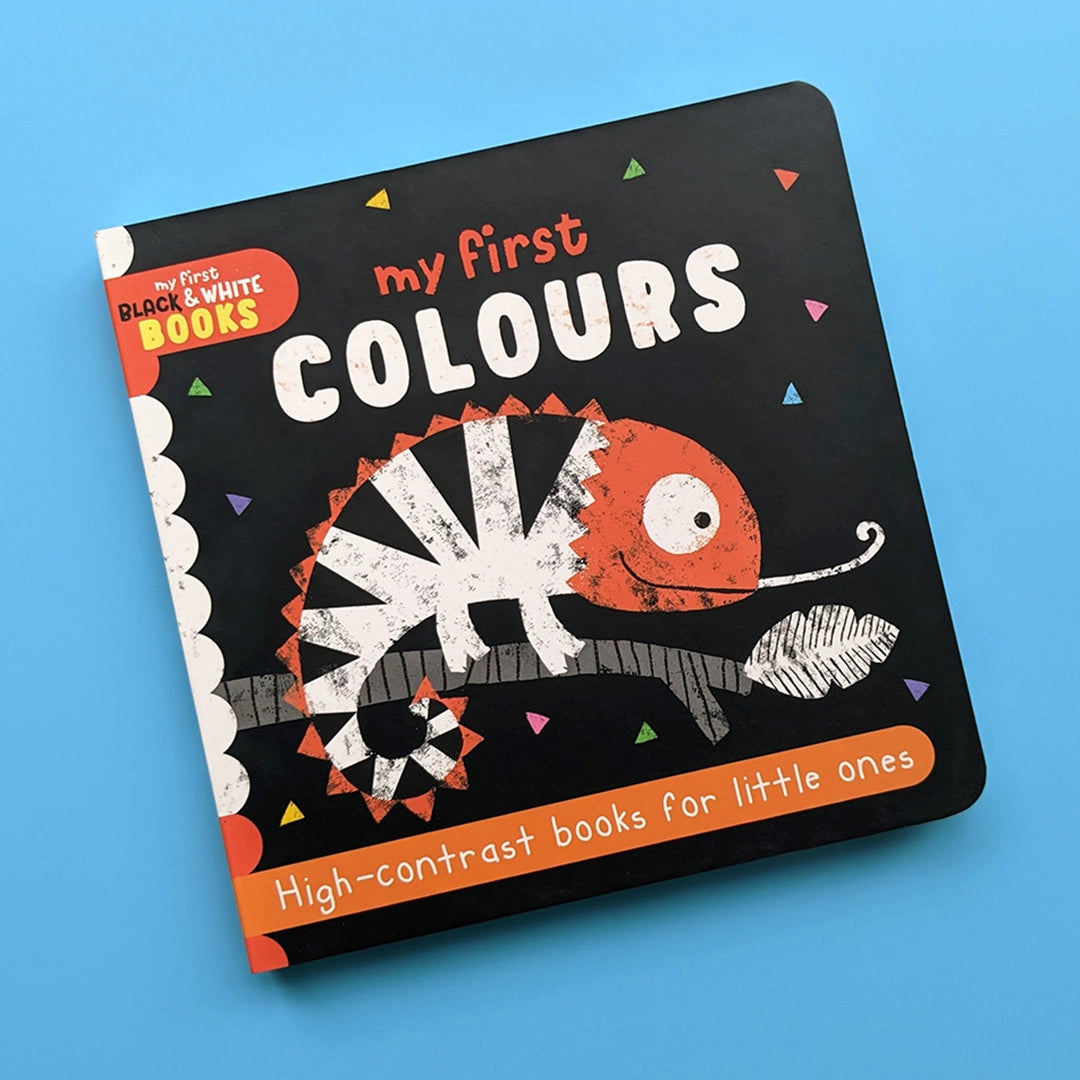 Black and White Baby Books - Colours