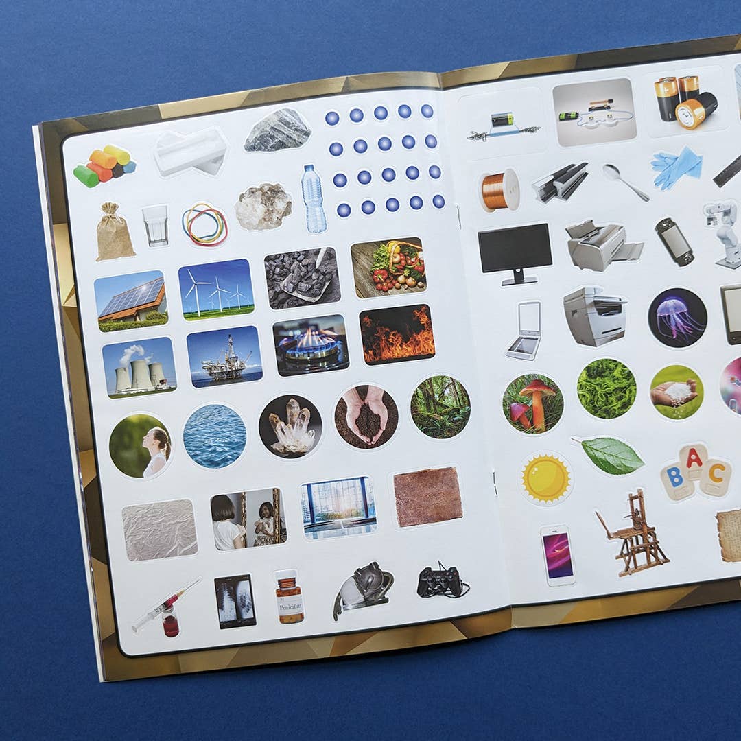 Sticker Book - Discover Science