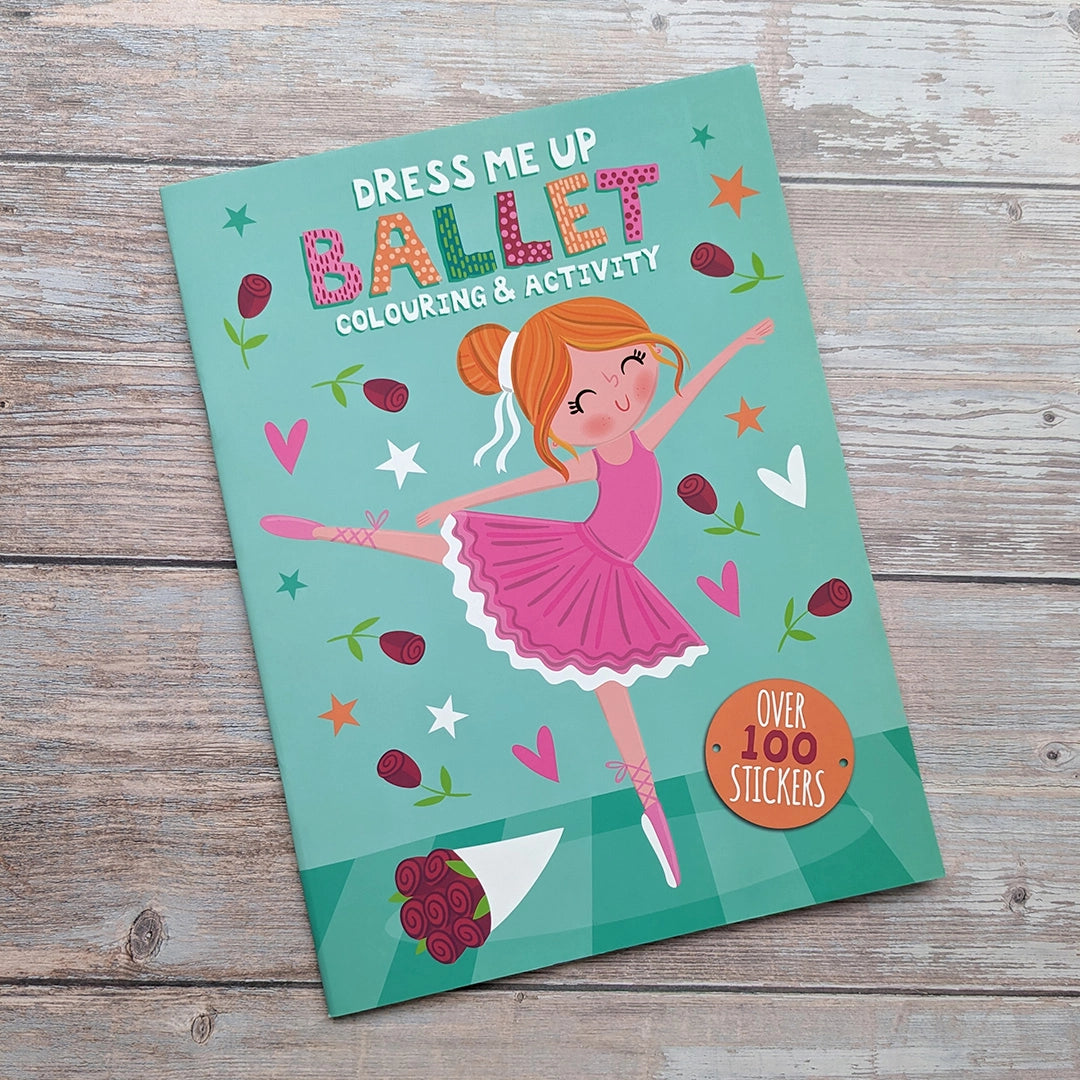 Dress Me Up Ballet Colouring & Activity