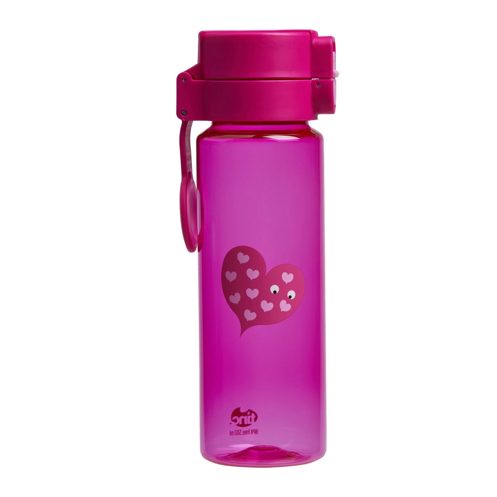 Pink Flip and Clip Water Bottle