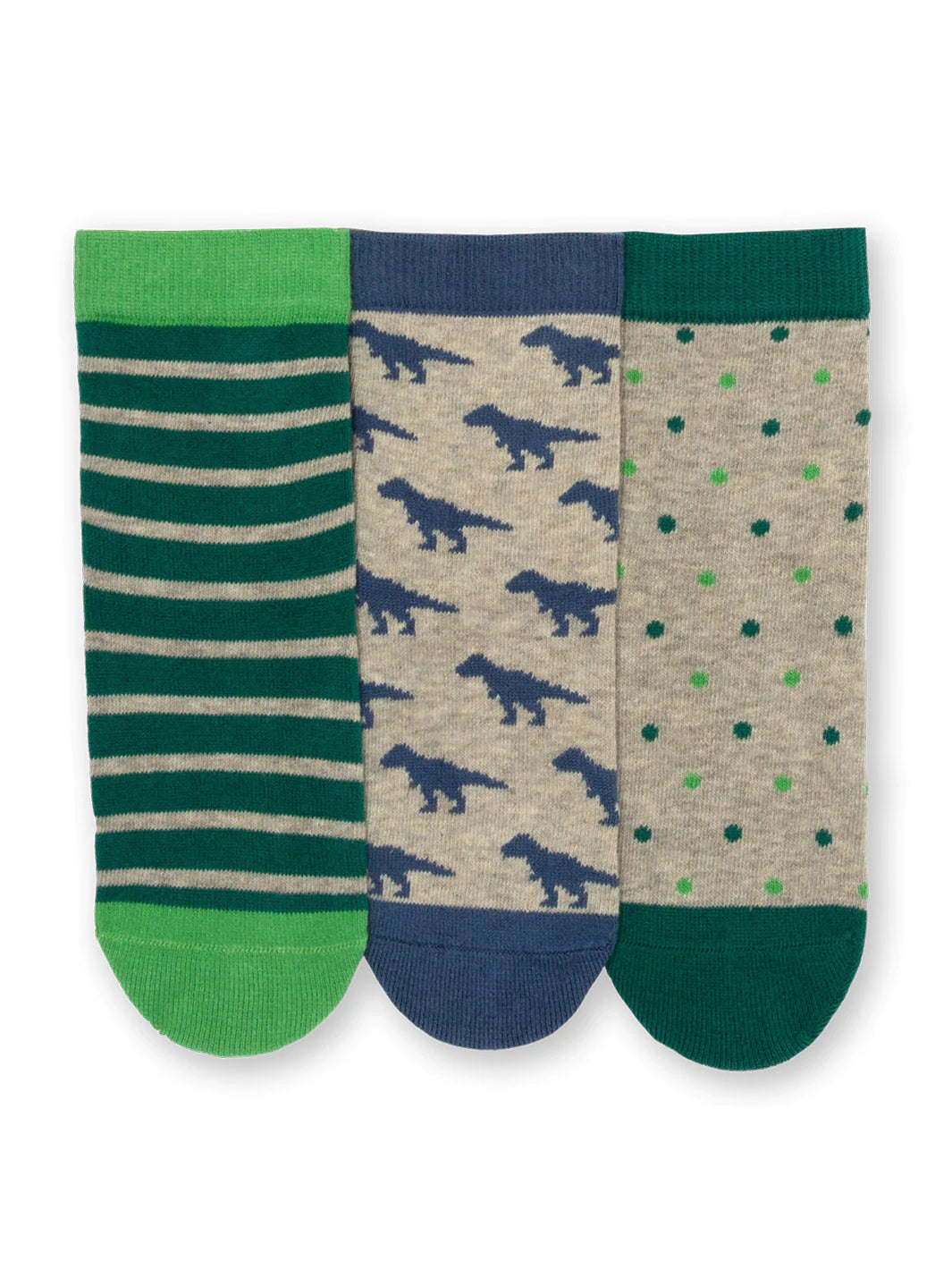 Three Pack Dino Socks
