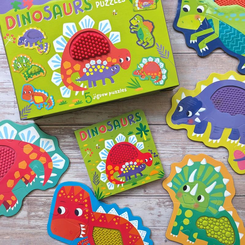 Dinosaurs Jigsaw Puzzles - Touch and Feel
