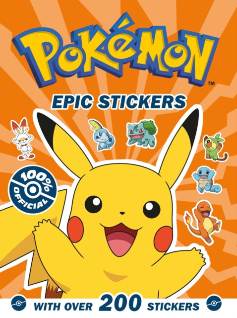 Pokemon Epic Sticker Book