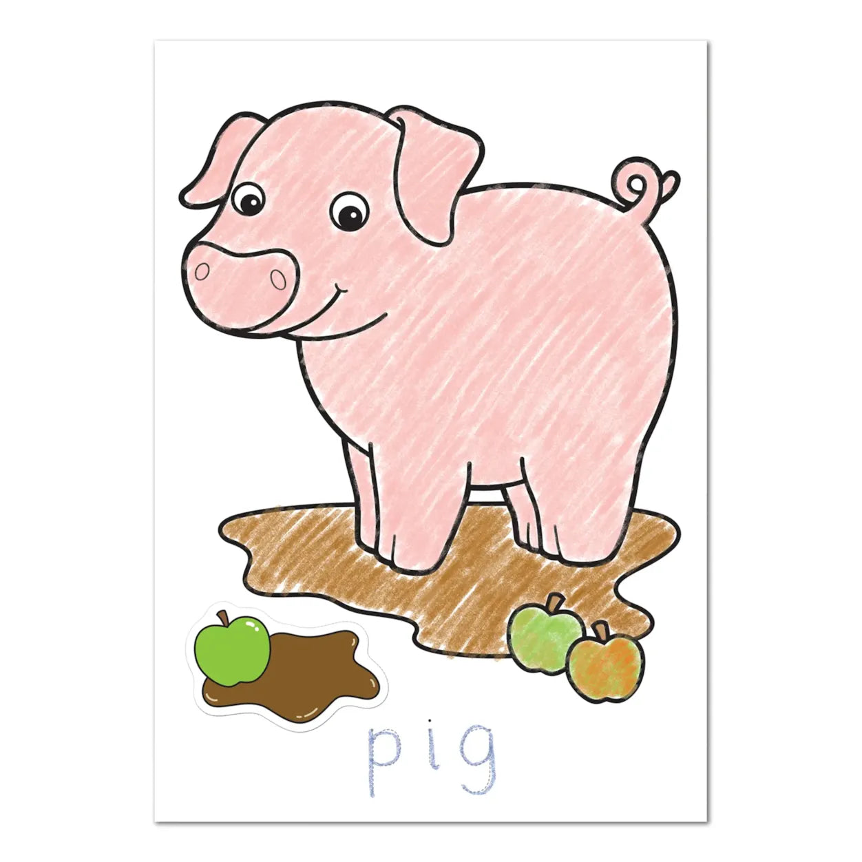 Orchard Toys Farmyard Colouring & Sticker Book