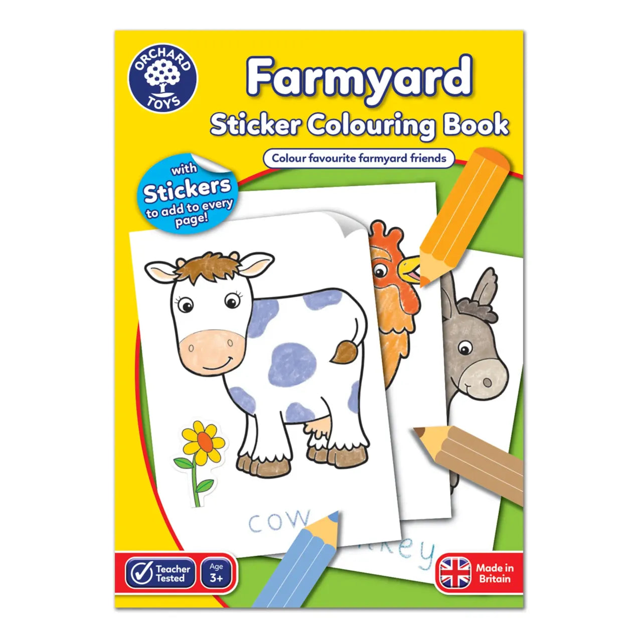 Orchard Toys Farmyard Colouring & Sticker Book