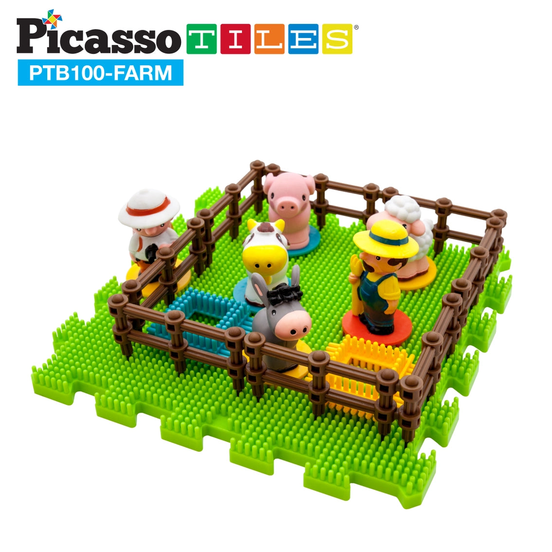 100 Piece Bristle Farm Set
