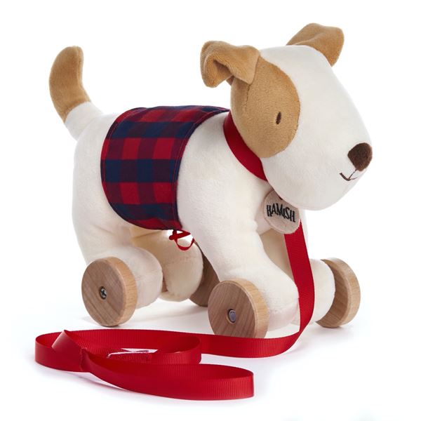 Ragtales Hamish the Scottie Dog Pull Along Toy
