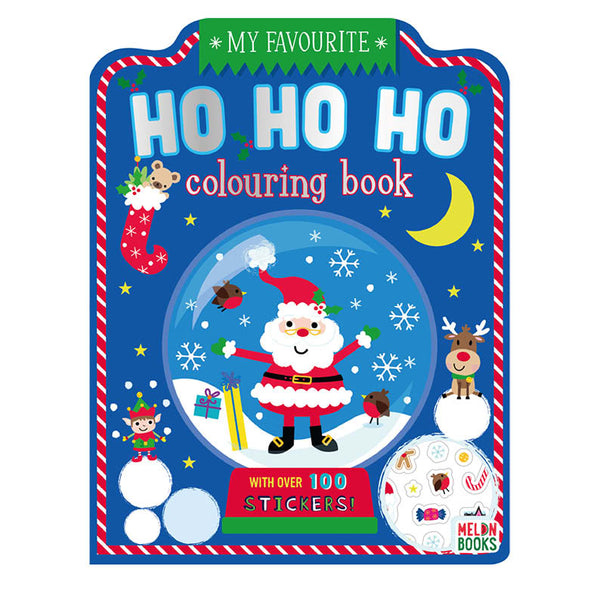 Ho Ho Ho Christmas Colouring & Sticker Books
