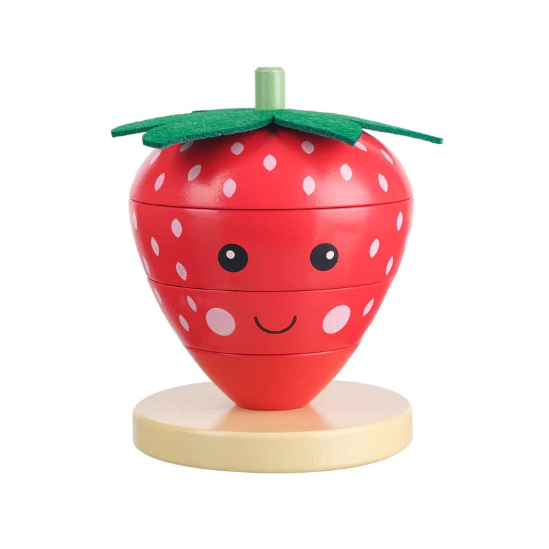 Strawberry Stacking Ring.
